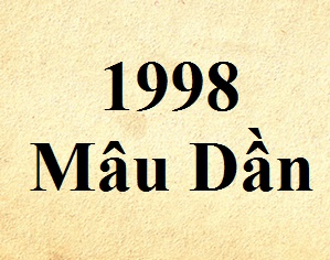 tử vi người sinh năm Mậu Dần 1998