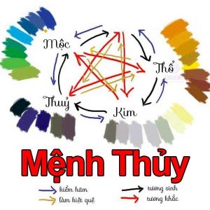 menh thuy hop mau gi