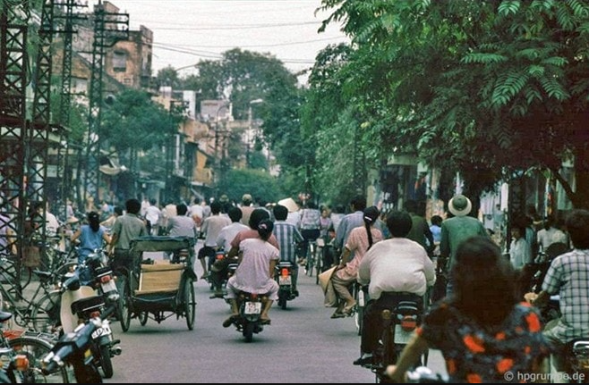 Hình ảnh chụp tại Hà Nội năm 1991